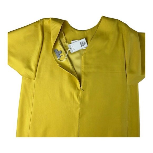 COS Women’s The Yellow Dress Size 12 - Picture 11 of 16